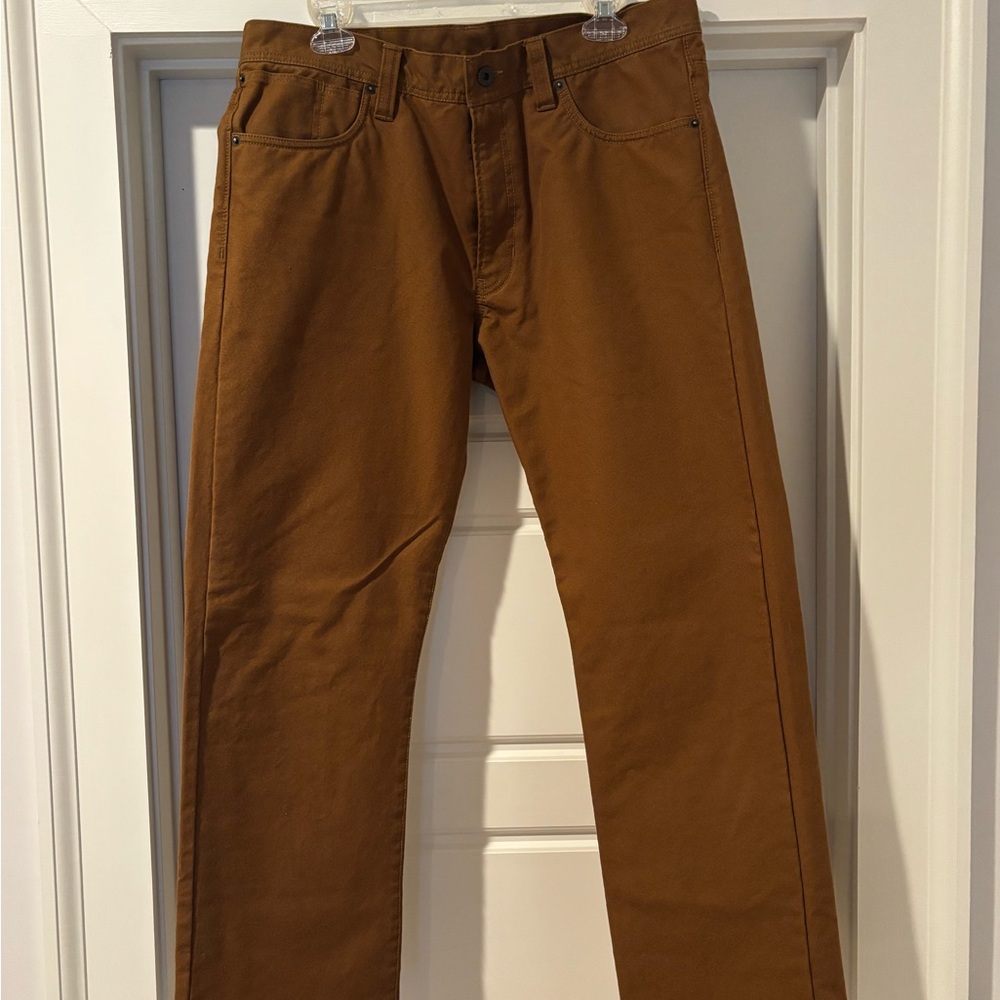Filson Brown Canvas Pants